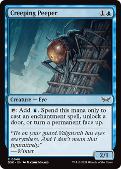 Creeping Peeper [Duskmourn: House of Horror]-1