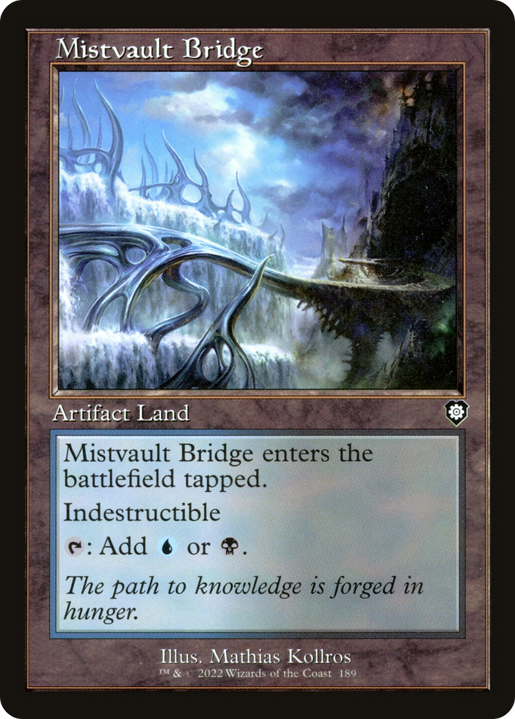 Mistvault Bridge (Retro) [The Brothers' War Commander]-1