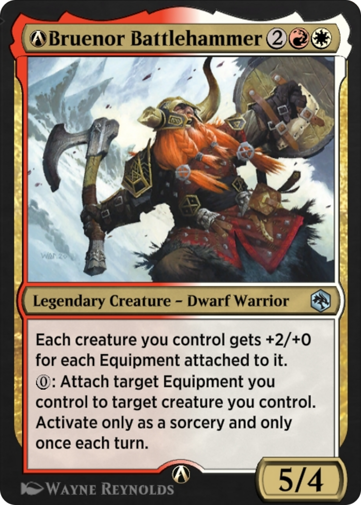 A-Bruenor Battlehammer (AFR-A-219) - Adventures in the Forgotten Realms-1