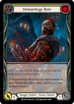 Hemorrhage Bore (Yellow) [LGS120] (Promo)  Rainbow Foil-1