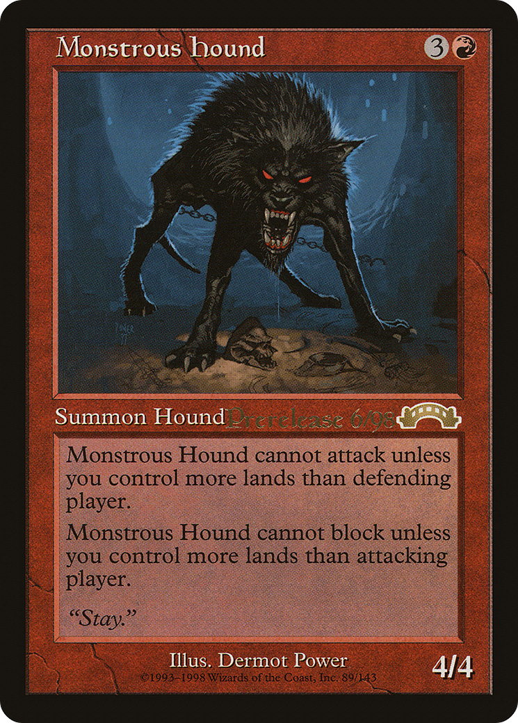 Monstrous Hound [Exodus Promos]-1