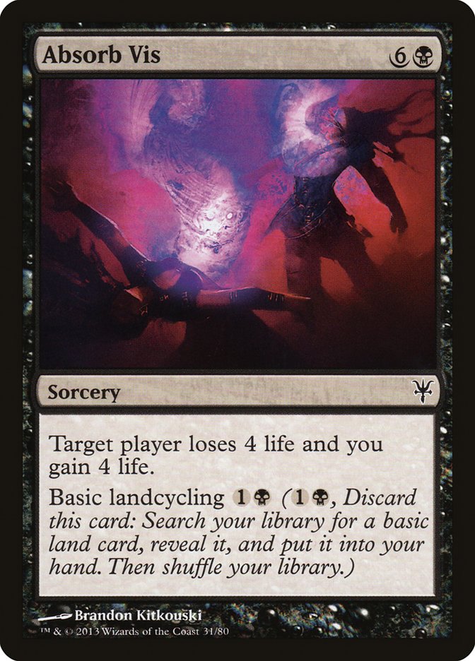 Absorb Vis [Duel Decks: Sorin vs. Tibalt]-2