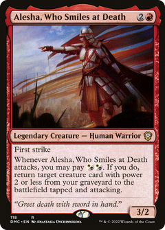 Alesha, Who Smiles at Death [Dominaria United Commander]-1