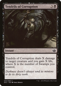 Tendrils of Corruption (Garruk vs. Liliana) [Duel Decks Anthology]-1