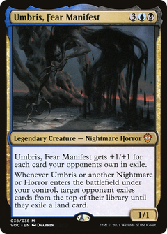 Umbris, Fear Manifest (VOC-038) - Crimson Vow Commander-1
