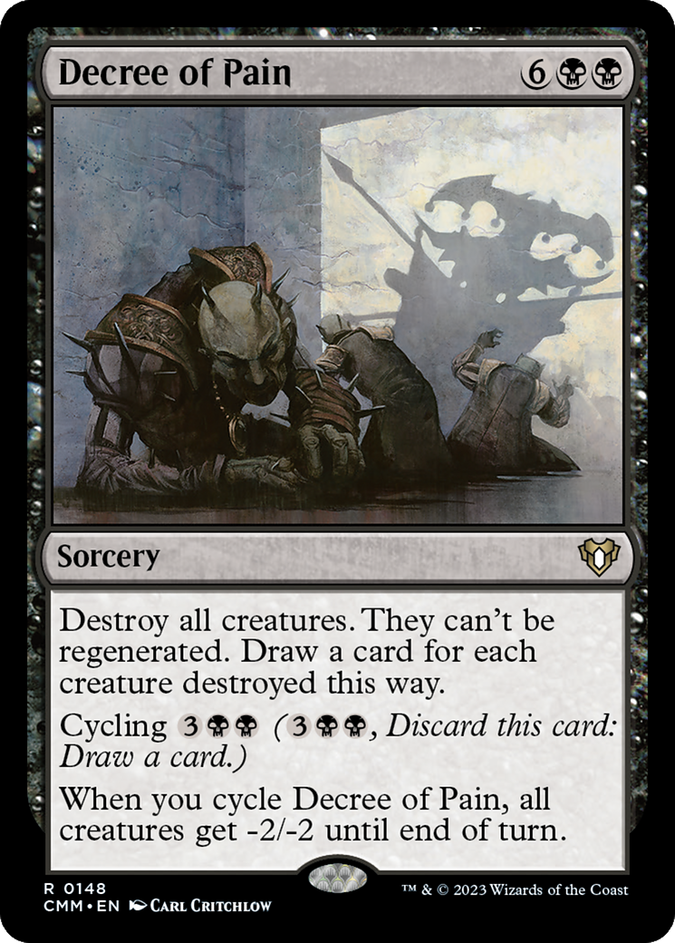 Decree of Pain [Commander Masters]-1