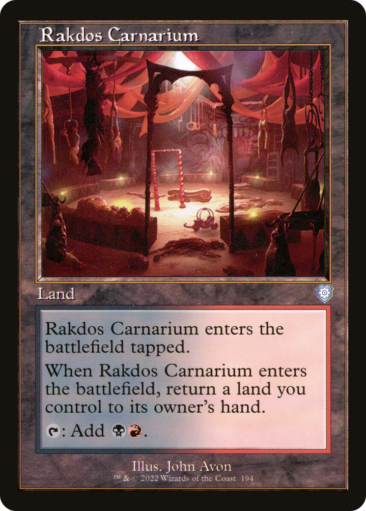Rakdos Carnarium (Retro) [The Brothers' War Commander]-1