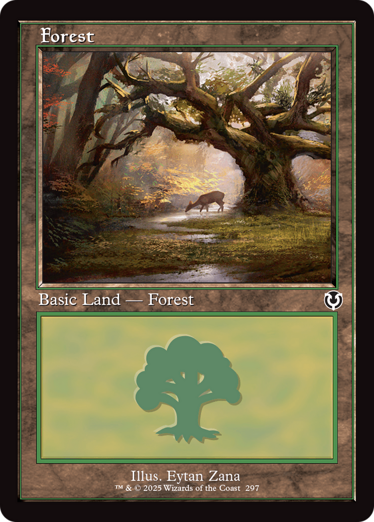 Forest (297) (Retro Frame) [Innistrad Remastered]-1