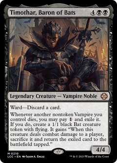 Timothar, Baron of Bats [The Lost Caverns of Ixalan Commander]-1