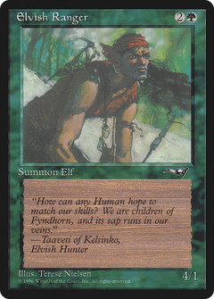 Elvish Ranger (Insect on Back) [Alliances]-1