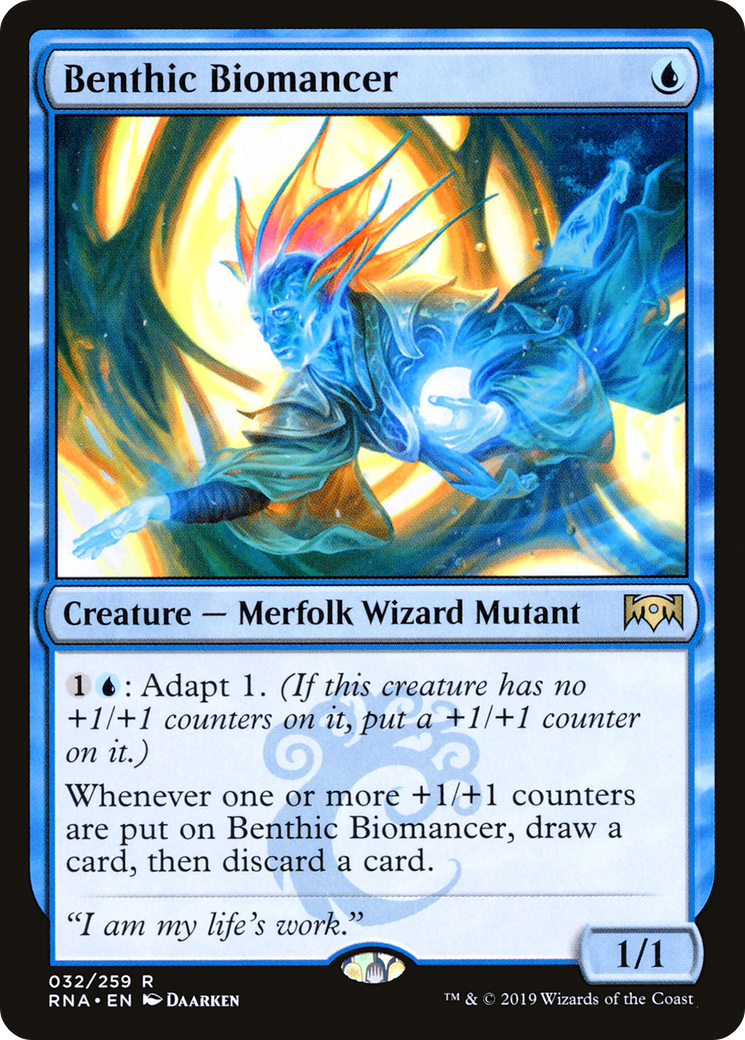 Benthic Biomancer [Ravnica Allegiance]-1