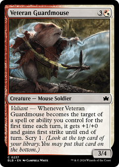 Veteran Guardmouse [Bloomburrow]-1