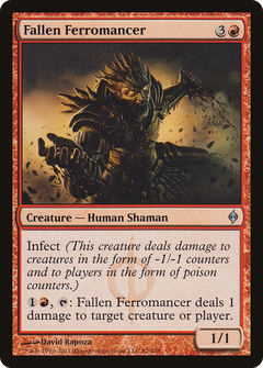 Fallen Ferromancer [New Phyrexia]-1