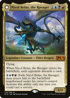 Nicol Bolas, the Ravager // Nicol Bolas, the Arisen [Core Set 2019]-3