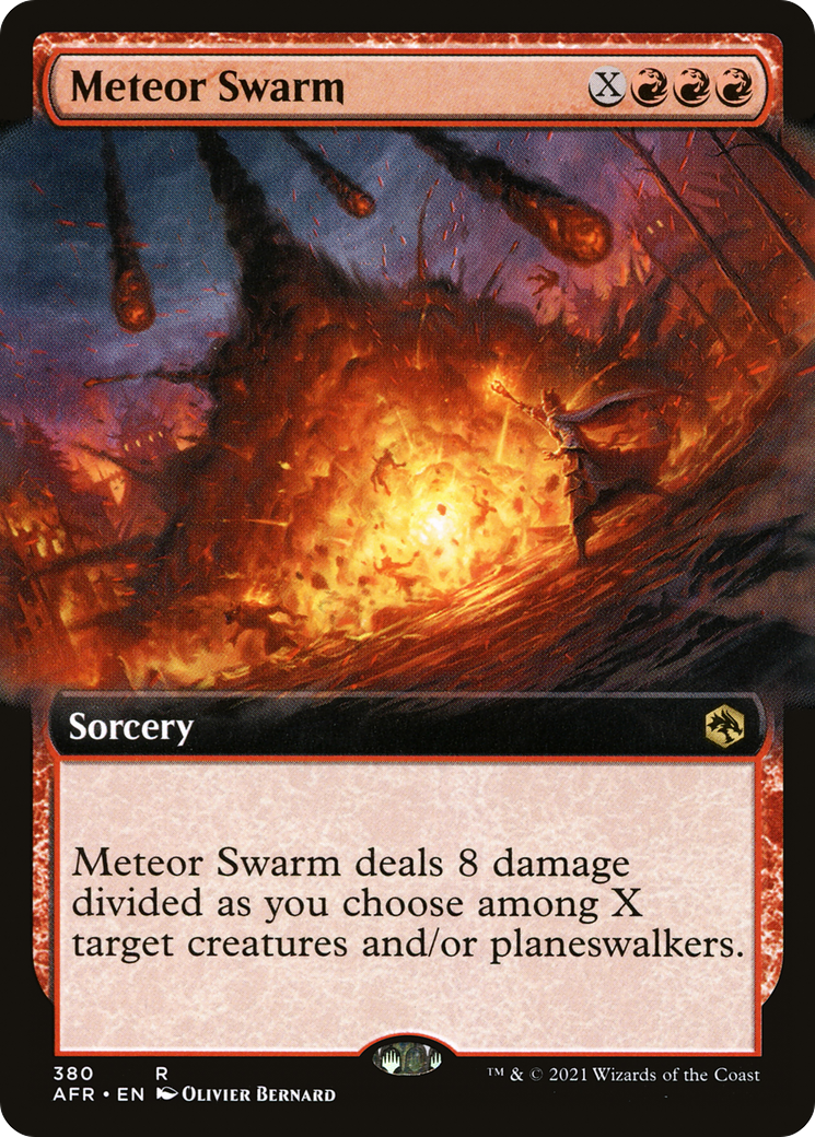 Meteor Swarm (Extended Art) [Dungeons & Dragons: Adventures in the Forgotten Realms]-1