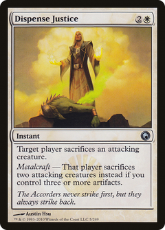 Dispense Justice [Scars of Mirrodin]-1
