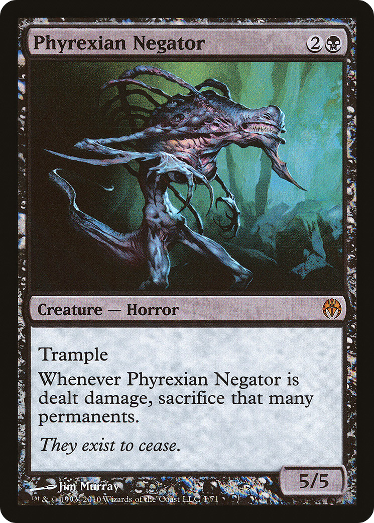 Phyrexian Negator [Duel Decks: Phyrexia vs. the Coalition]-1
