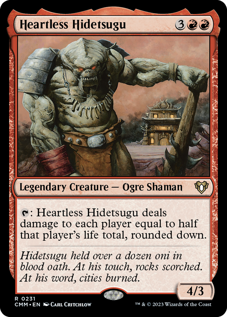 Heartless Hidetsugu [Commander Masters]-1