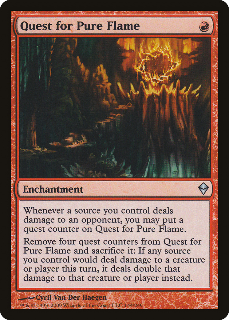 Quest for Pure Flame [Zendikar]-1