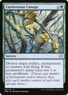 Carnivorous Canopy [Phyrexia: All Will Be One]-1