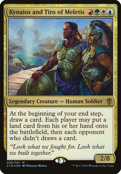 Kynaios and Tiro of Meletis (Oversized) [Commander 2016 Oversized]-1