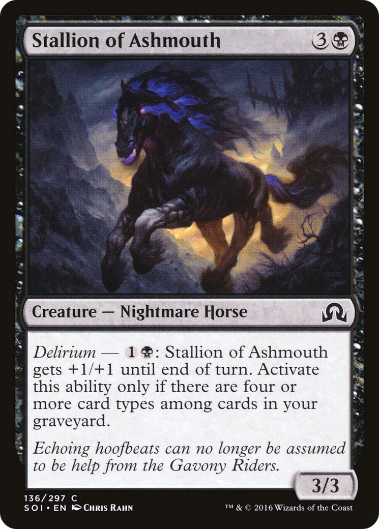 Stallion of Ashmouth [Shadows over Innistrad]-1