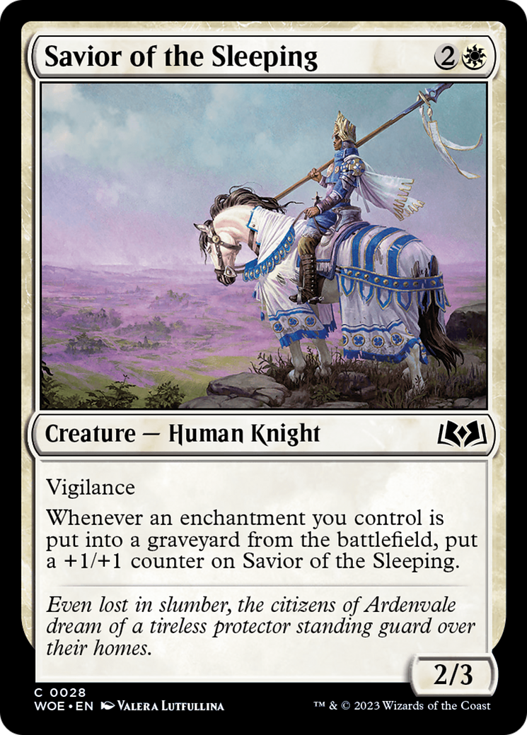 Savior of the Sleeping [Wilds of Eldraine]-1