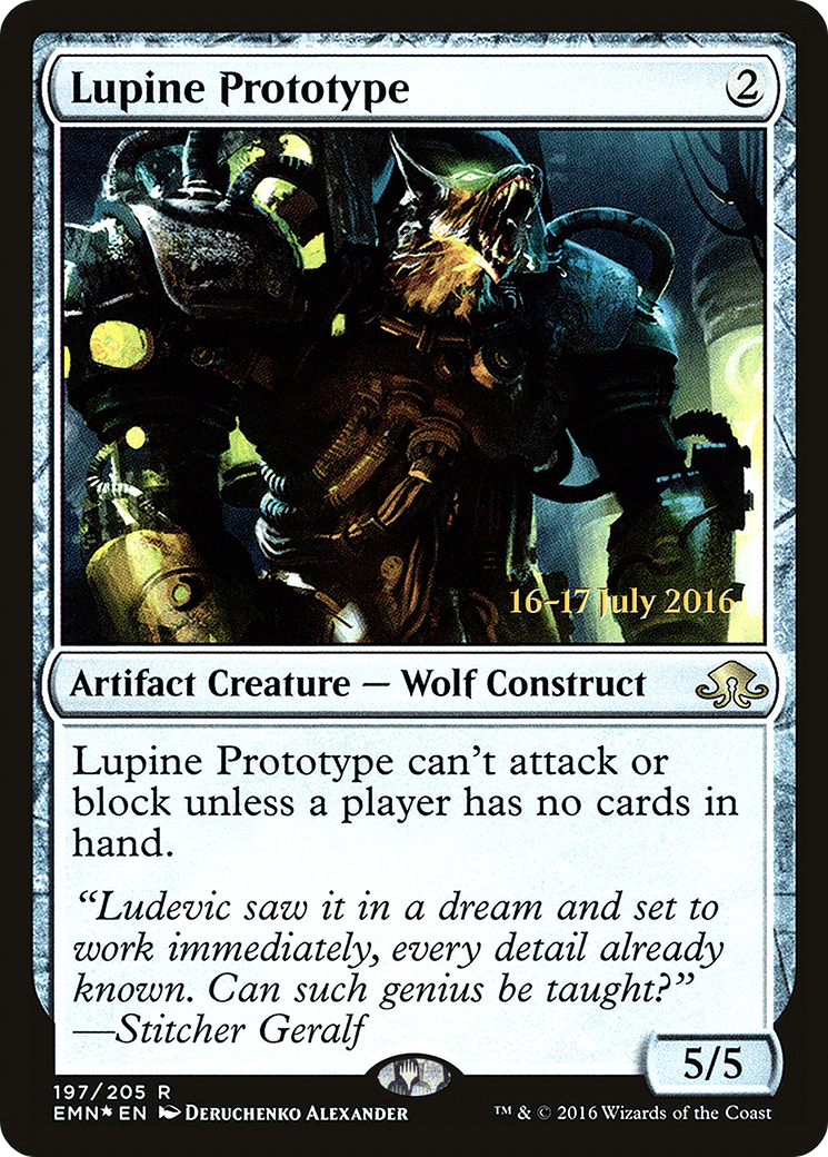 Lupine Prototype [Eldritch Moon Prerelease Promos]-1