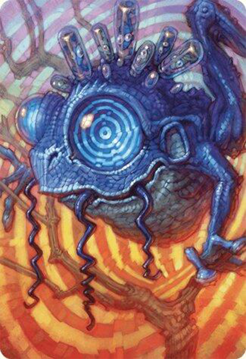 Psychic Frog Art Card [Modern Horizons 3 Art Series]-1