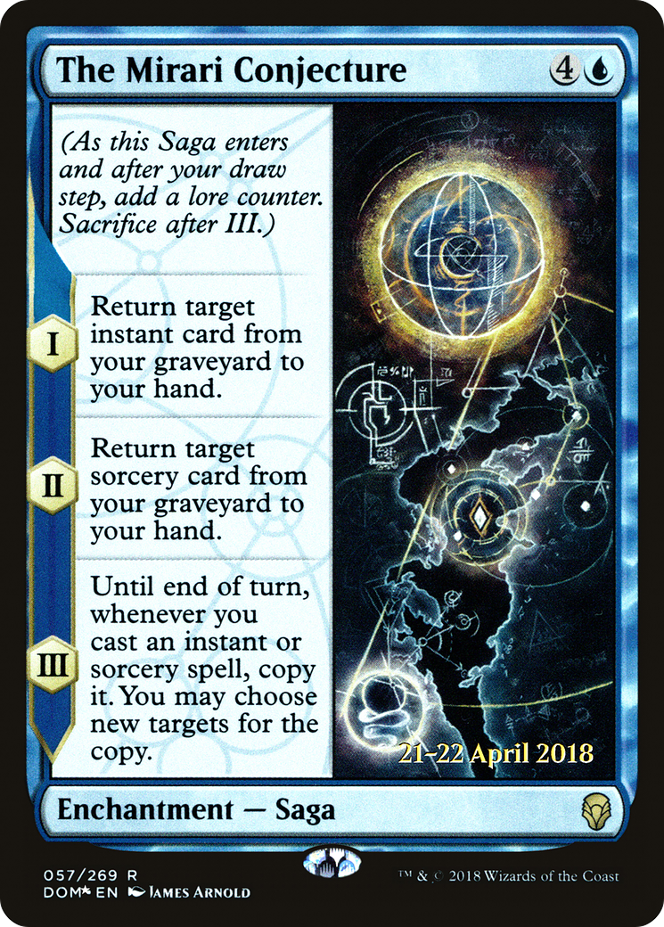 The Mirari Conjecture [Dominaria Prerelease Promos]-1