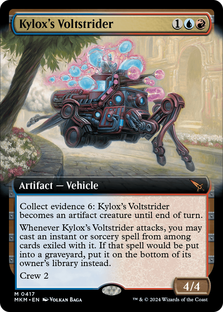 Kylox's Voltstrider (Extended Art) [Murders at Karlov Manor]-1