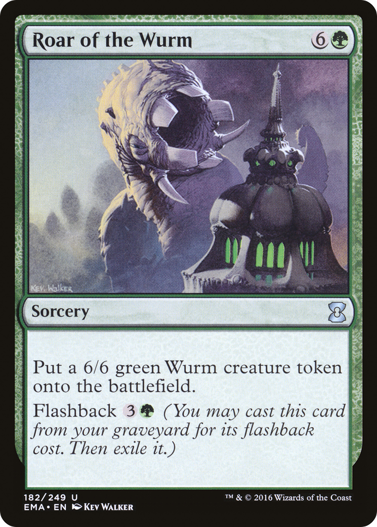 Roar of the Wurm [Eternal Masters]-1