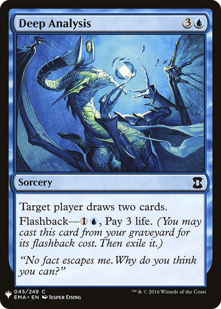 Deep Analysis [Mystery Booster]-1