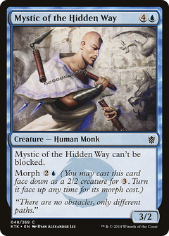 Mystic of the Hidden Way [Khans of Tarkir]-1