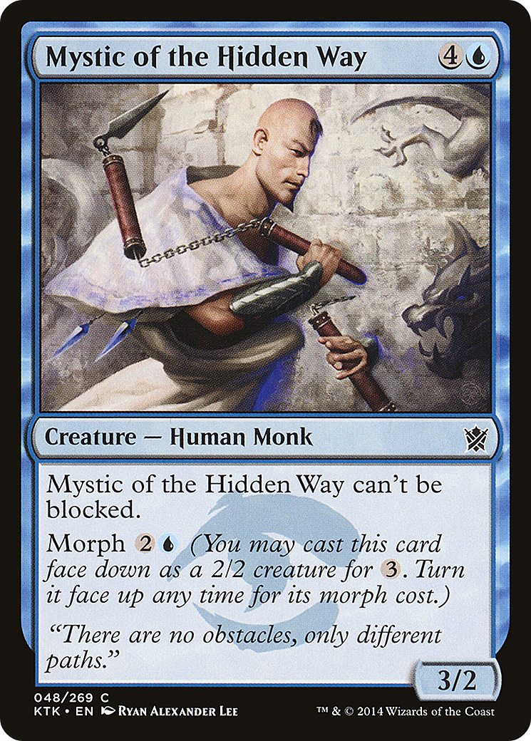 Mystic of the Hidden Way [Khans of Tarkir]-1
