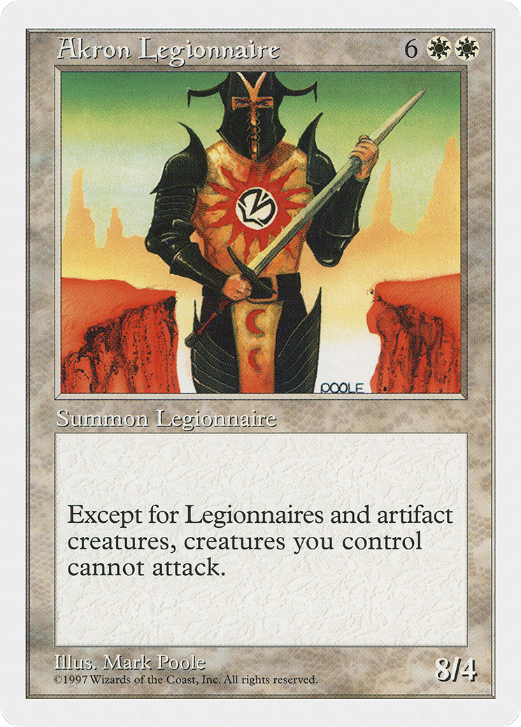 Akron Legionnaire [Fifth Edition]-1