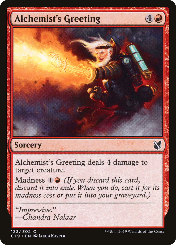 Alchemist's Greeting [Commander 2019]-1