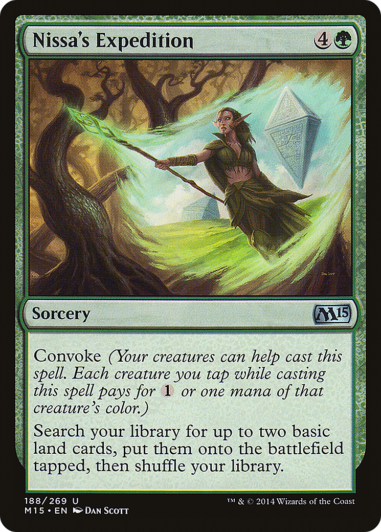 Nissa's Expedition [Magic 2015]-1