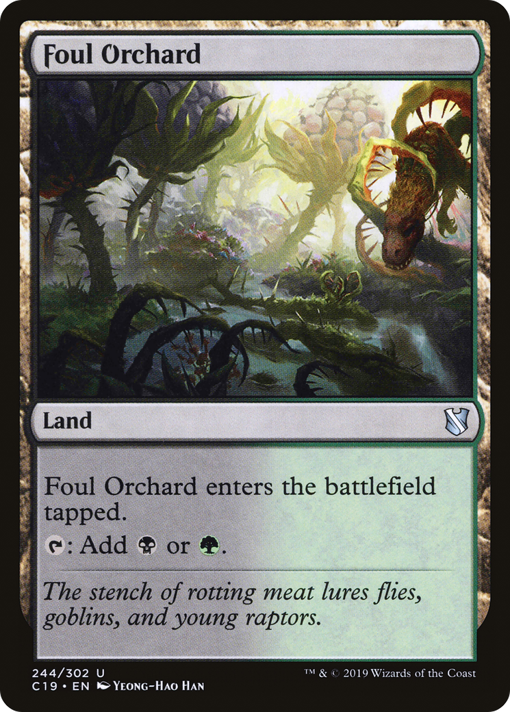 Foul Orchard [Commander 2019]-1