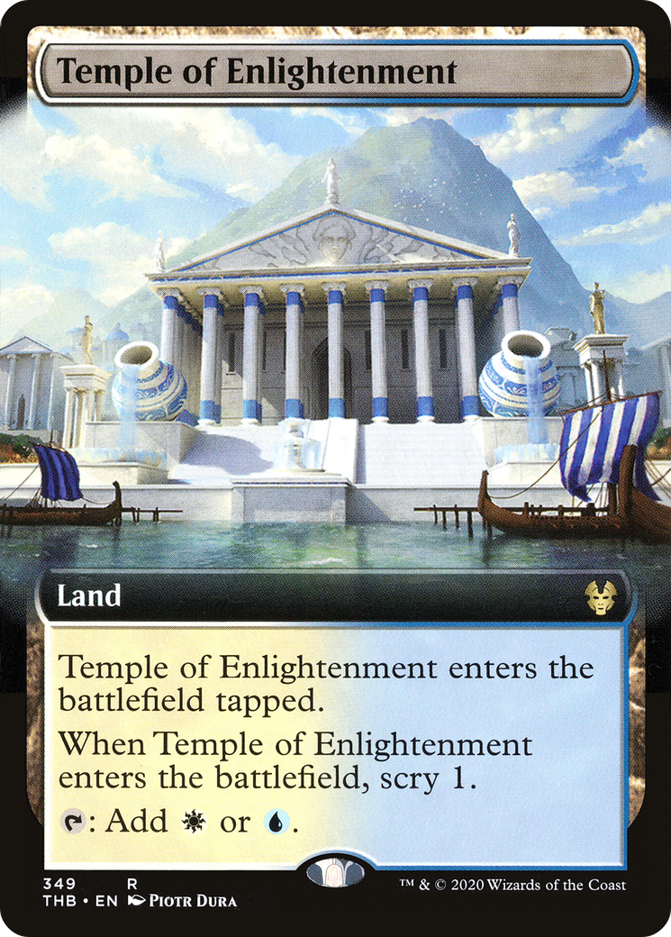 Temple of Enlightenment (Extended Art) [Theros Beyond Death]-1
