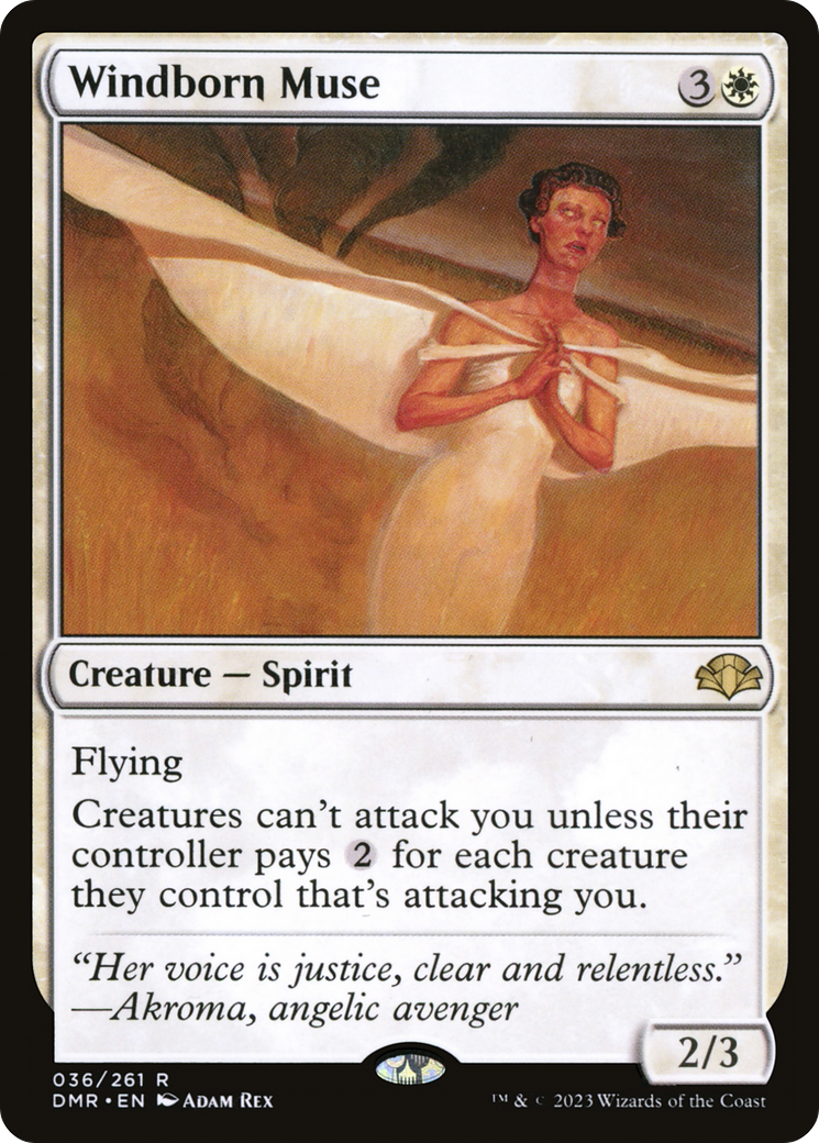 Windborn Muse (DMR-036) - Dominaria Remastered-1