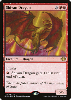 Shivan Dragon [Dominaria Remastered]-1