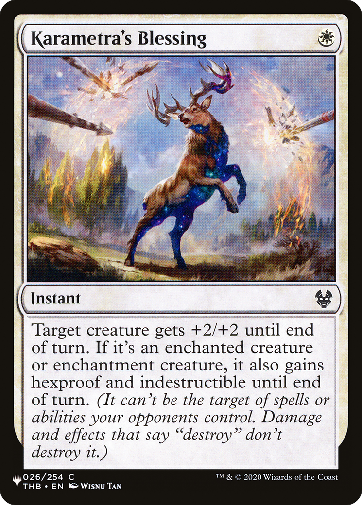 Karametra's Blessing [The List]-1