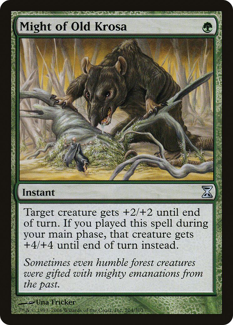 Might of Old Krosa [Time Spiral]-1