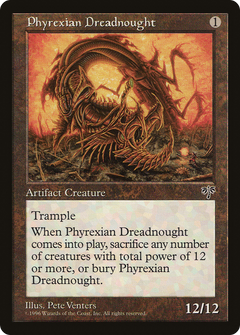 Phyrexian Dreadnought [Mirage]-1