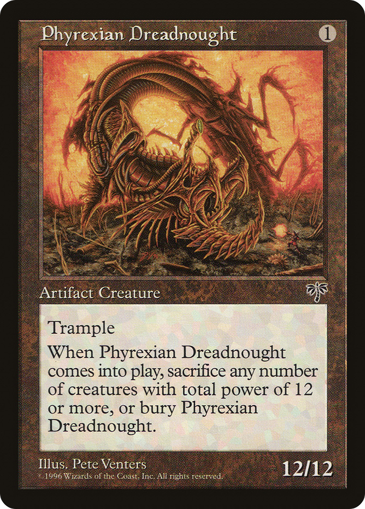 Phyrexian Dreadnought [Mirage]-1