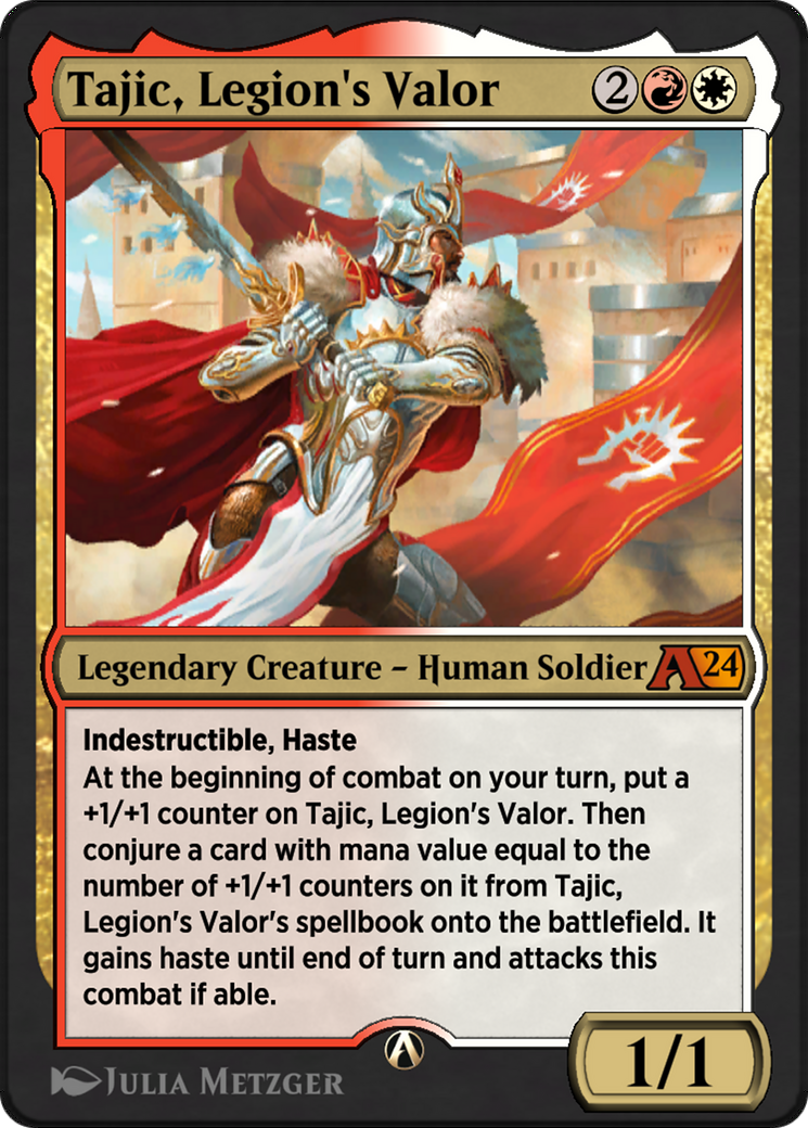 Tajic, Legion's Valor (YMKM-028) - Alchemy: Murders at Karlov Manor-1
