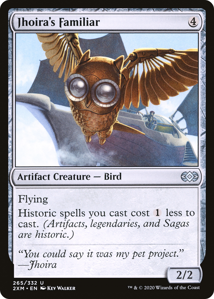 Jhoira's Familiar [Double Masters]-1