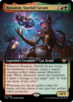 Roxanne, Starfall Savant (Extended Art) [Outlaws of Thunder Junction]-1