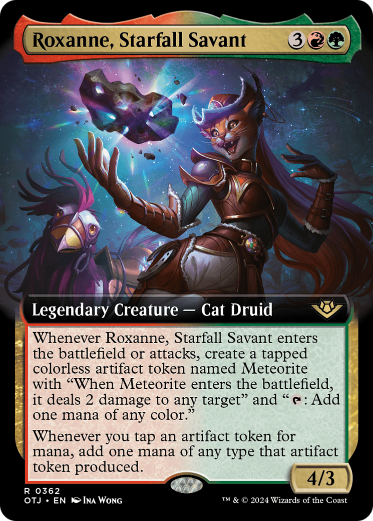 Roxanne, Starfall Savant (Extended Art) [Outlaws of Thunder Junction]-1